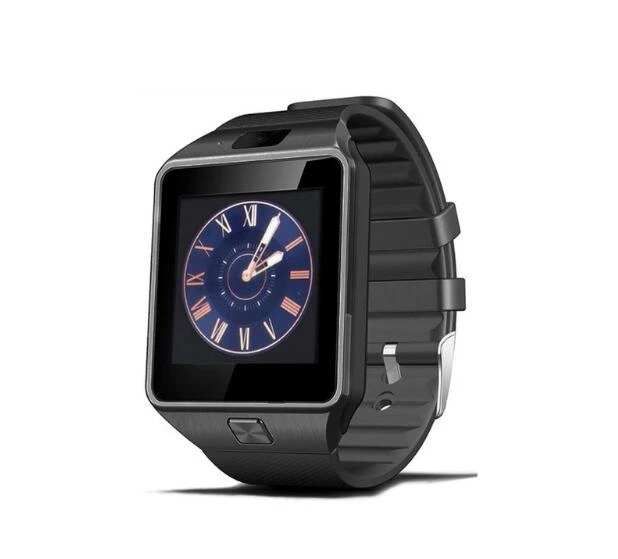 QW09 Смарт-часы Android 4,4 MTK6572 2MP 3g wifi двухъядерный 512 МБ ram 4 Гб rom Bluetooth Smartwatch для IOS Android PK DZ09 GT08 - Цвет: black