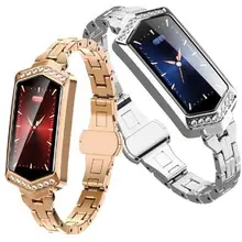 Женские часы B78 смарт-браслет сердечного ритма Смарт-браслет женский смарт-Браслет фитнес-трекер спортивные часы smartwatch reloj relogio