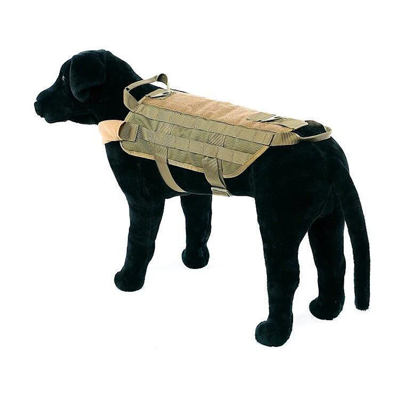 K9 военный тренировочный боевой жилет для собак тактический охотничий жгут для собак Molle жилет водонепроницаемая одежда для собак