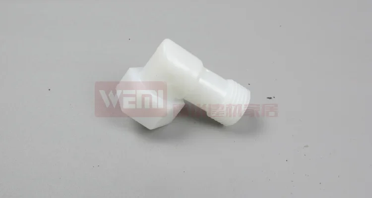 Abs plastic interface right angle joint wire outside wire washer corner connector shower room accessories