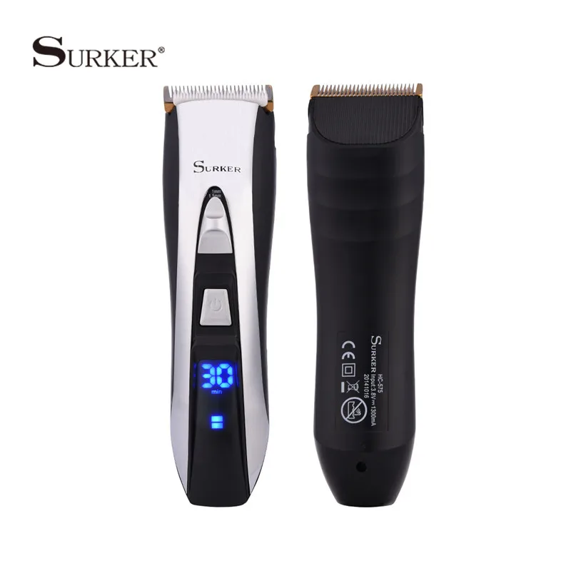 

100-240V Barber Professional Hair Clipper Fast Rechargeable Hair Trimmer Men Electric Cutter Hair Cutting Machine Haircut Tool
