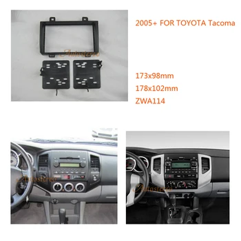 

Car Radio Fascia for TOYOTA Tacoma 2005+ Stereo Fascia Dash CD 2-DIN Trim Installation Kit ZWA 11-114