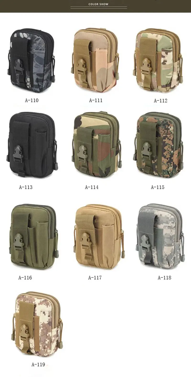 Universal Outdoor Tactical Holster Military Wallet For Multi Phone Model Belt Pouch Holster Bag Pocket Outdoor Army Cover iphone 7 phone cases