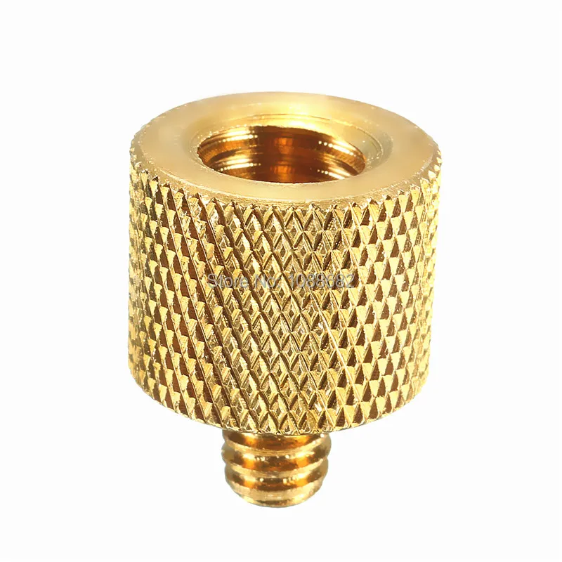 New 38 inch Female to 14 inch Male Tripod Thread Reducer Adapter Brass Copper For Camera tripod Diameter of screw 6mm (1)