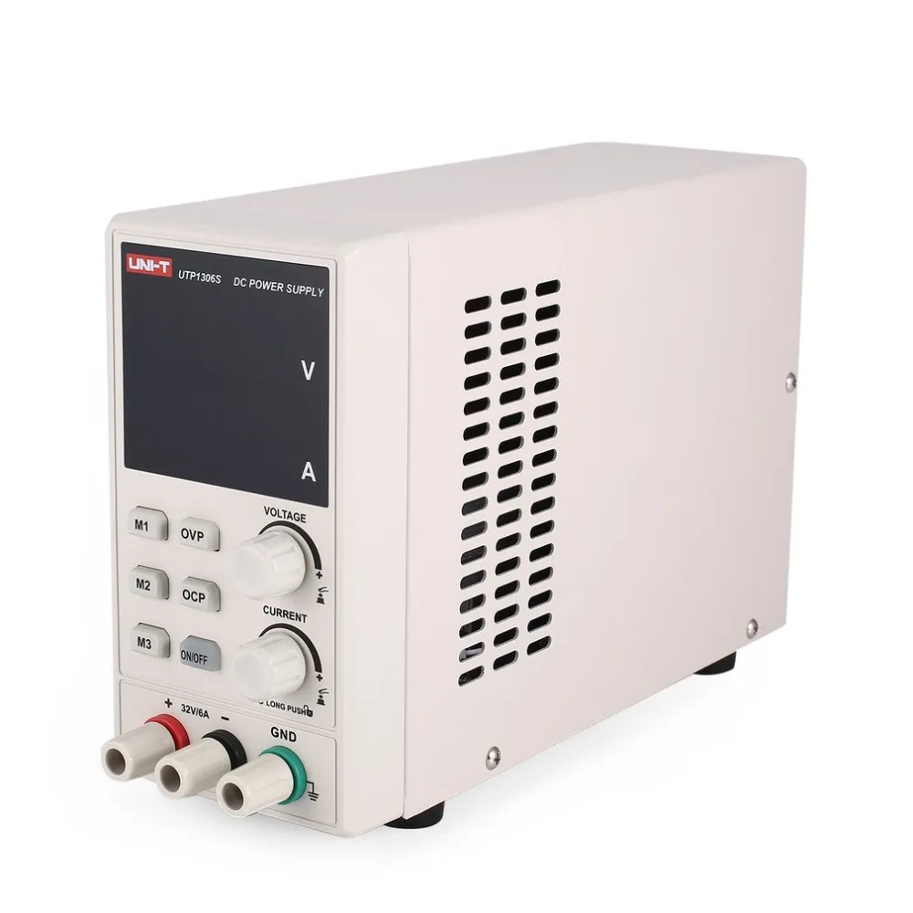 

UNI-T 30V/6A Digital DC Power Supply Current Voltage Adjustable Switching Stabilized Volt for Electric Maintenance