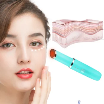 

Rechargeable Electric Eye Massager Anti-aging Wrinkle Face Massager Eyes Pouch Dark Circles Face Lifting Machine Eye Care Beauty
