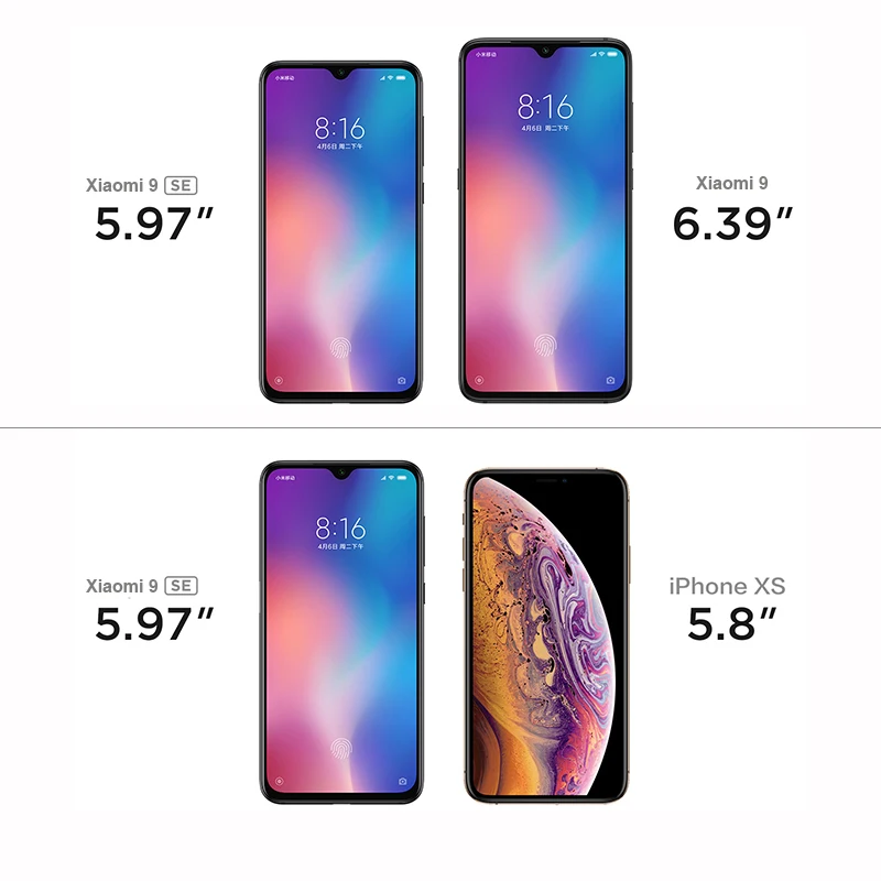 Продажа Восьмиядерный смартфон Snapdragon 712 с глобальной ПЗУ Xiaomi mi 9 SE 6 Гб 64 Гб 5,97