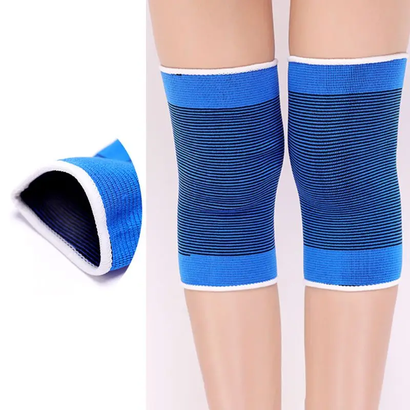 1Pair Sport Running Leg Knee Patella Support Brace Wrap Protector Elbow Pad Band Bandage Gym
