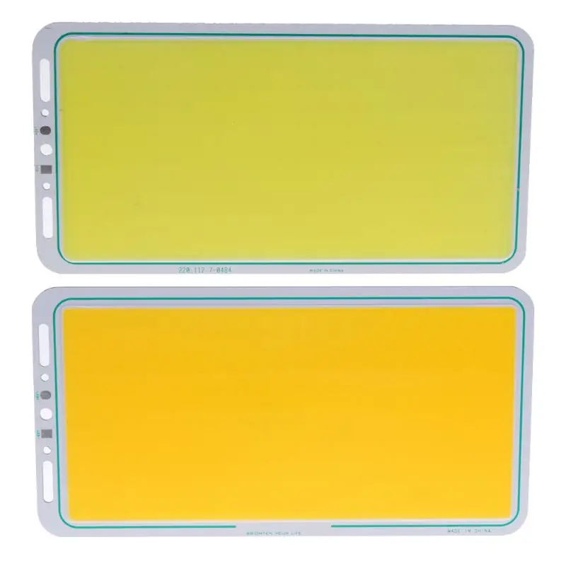 

12V 70W 7000LM LED Panel Strip COB Light Bulb Lamp 220X120mm White/Warm White COB Matrix for DIY Car Work Lights