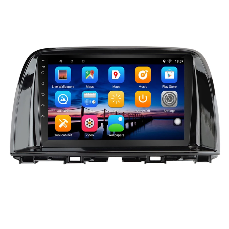 Perfect 9" 2+32G 2.5D IPS Android 8.1 Car DVD Multimedia Player GPS for Mazda CX-5 CX5 2012 2013 2014 2015  audio car radio navigation 2