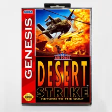 16 бит sega MD игровой Картридж с розничной коробкой-Пустыня Страйк игровая карта для системы Megadrive Genesis