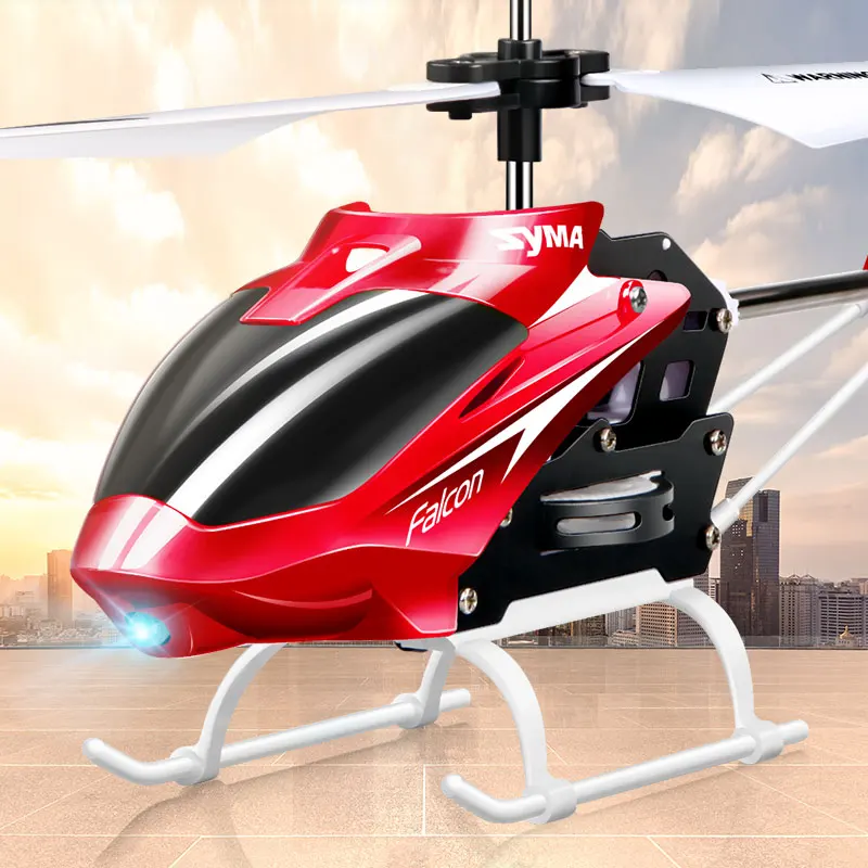 Original Syma W25 RC Helicopter 2CH Drone Indoor Bestuurbare Helikopter With Gyro Radio Control Helicoptero Toys For Children