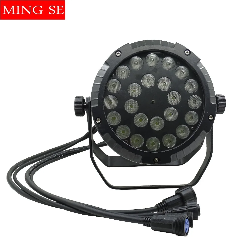 IP65 Waterproof Led Par Light 24x12W RGBW 4in1 Outdoor Waterproof LED