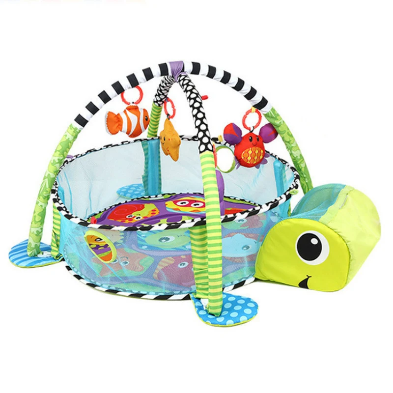 Tortue bébé tapis de jeu 0-1 an jeu Tapete Infantil éducatif tapis rampant jouer Gym bande dessinée couverture balle fosse jouets tapis de jeu