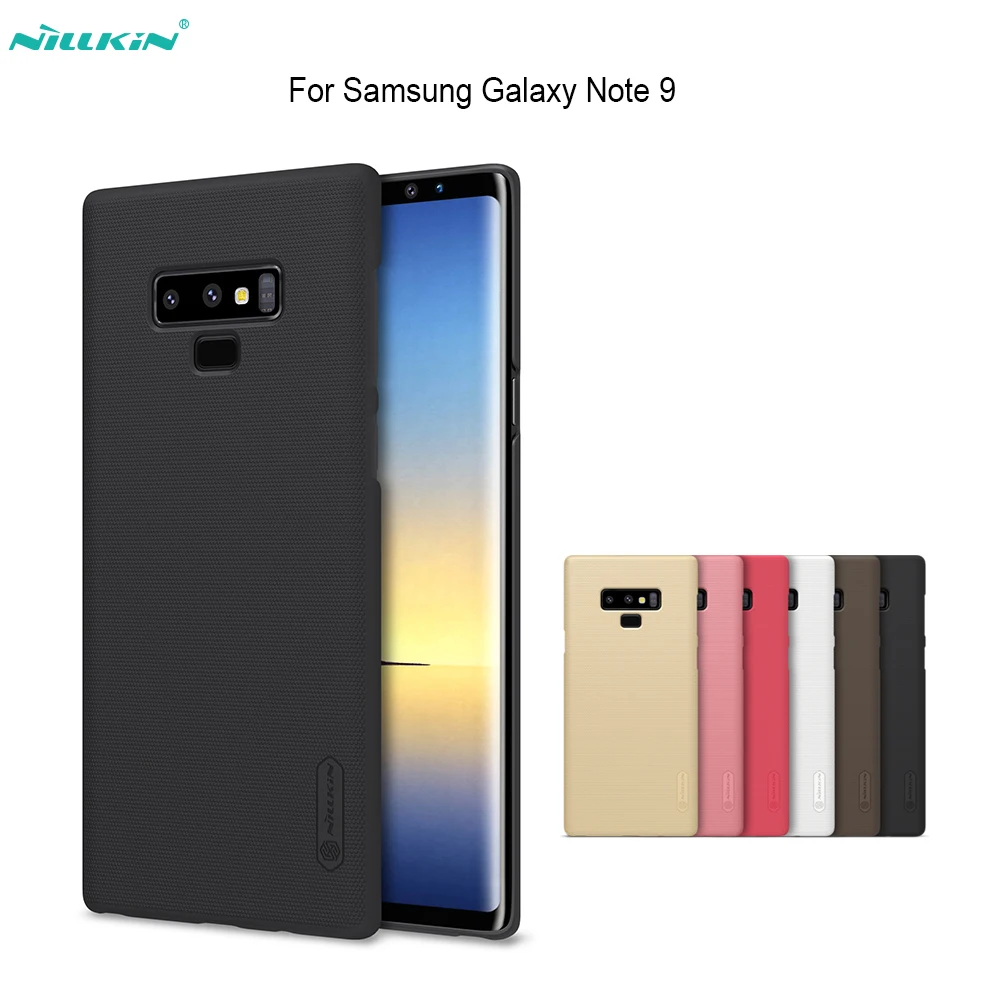 

For Samsung Galaxy Note 9 NILLKIN Super Frosted PC hard Shield back Cover Case For Galaxy Note 8/Note 5 phone bags Case
