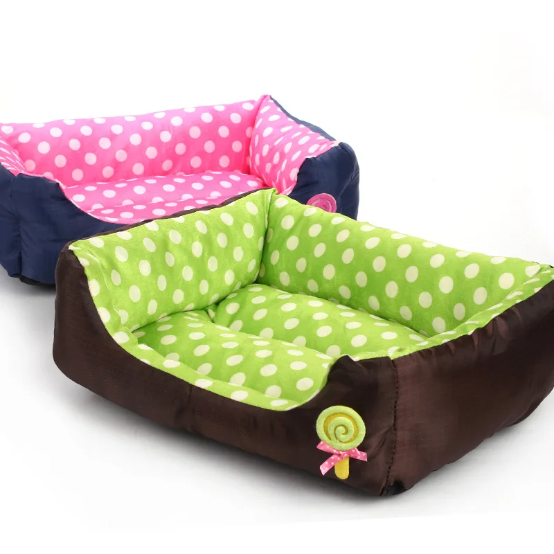 

Pet Dog Bed Warming Dog House Soft Material Nest Dog Sofa Mat and Winter Warm Kennel For Cat Puppy cama perro