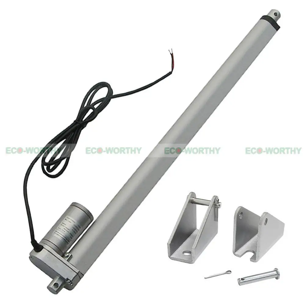 

Linear Actuator 330lbs 12 Volt DC For Solar Tracking 100W Solar Panel Tracker