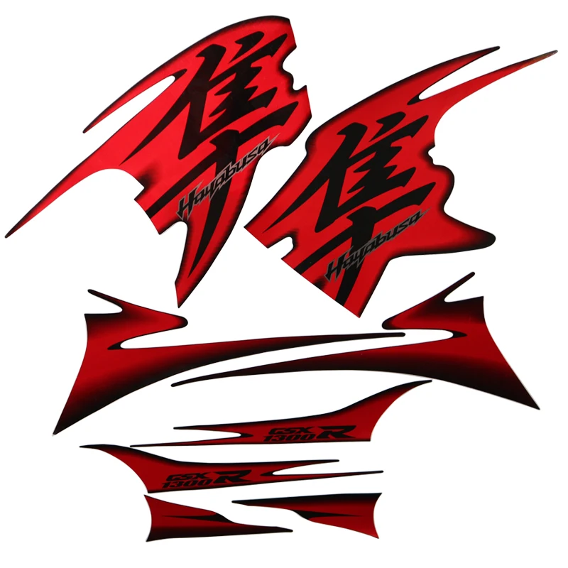 

For Suzuki Hayabusa GSXR1300R GSXR 1300R 2008 09 10 11 12 13 2014 Fairing Sticker Kit Motorcycle Accessories Sticker