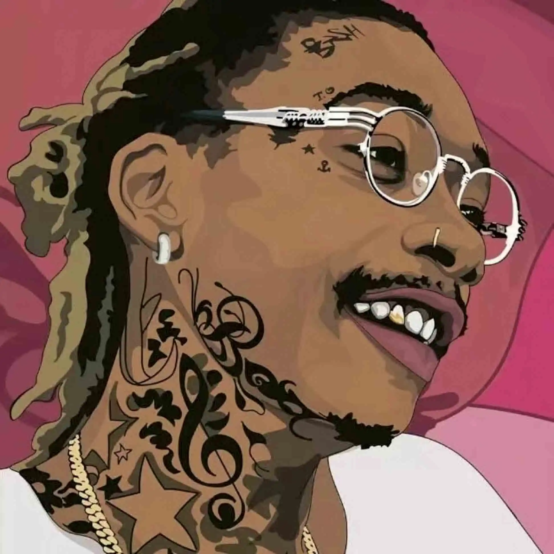 Wiz Khalifa музыкальный рэппер музыка звезда художественный плакат печать украшение