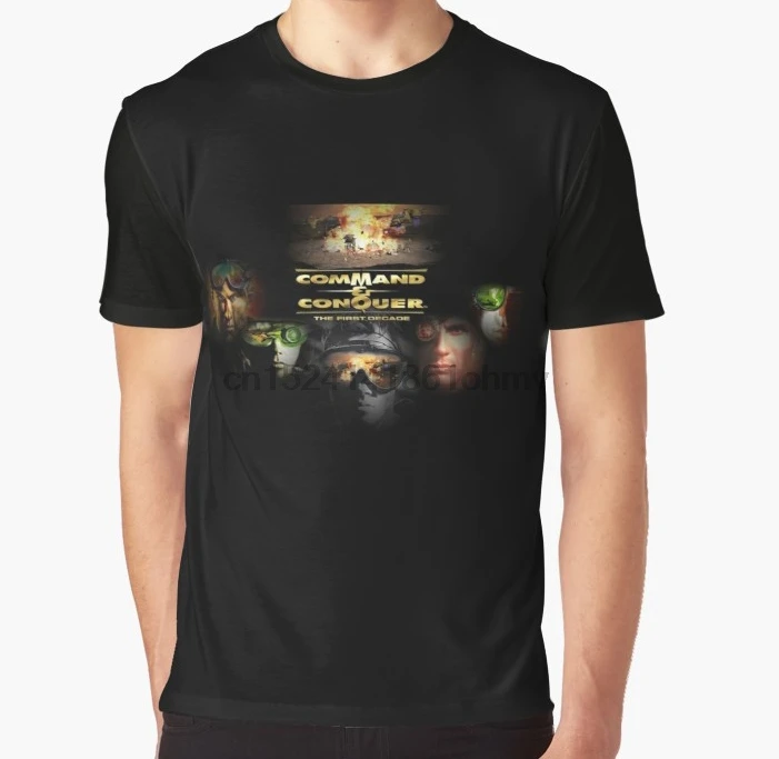 

All Over Print 3D Women T Shirt Men Funny tshirt Command & Conquer - The First Decade Graphic T-Shirt