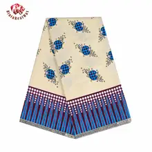 Последние 6 ярдов Африканская Хлопковая ткань с принтом ткань воск bintareal парафинированная ткань с Африканским принтом ткань свадебное платье 24FS1129