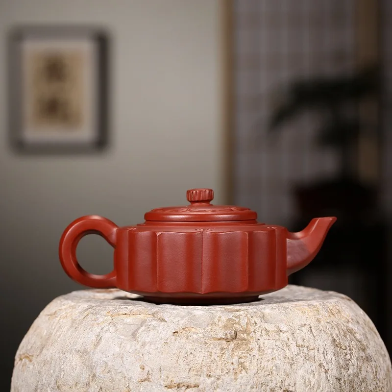 Рекомендуемая НЕОБРАБОТАННАЯ руда dahongpao plum Zhou Pan pot drinks a берет на себя все ручные подарочные коллекции на заказ