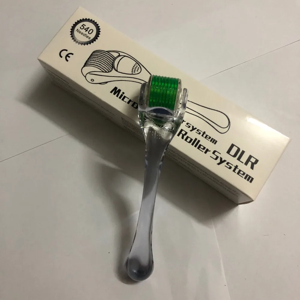 Новый ZGTS DRS 540 Дерма ролик микро титановые иглы mezoroller microneedle dr ручка машина для