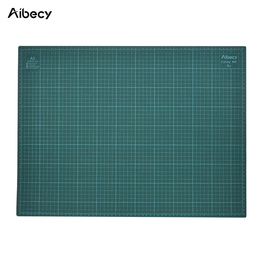 Aibecy 1" x 24" многоцелевой Самоисцеления строителей Двусторонняя 5-слойные фанерные Бумага резки мат прочного ПВХ A2 резки мат 60 см х 45 см