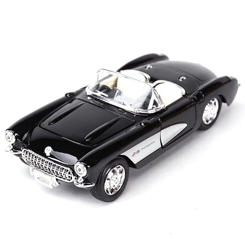 

Maisto 1:24 Chevrolet Corvette 1957 Diecast Model Car Toy Cars Vintage Model Cars