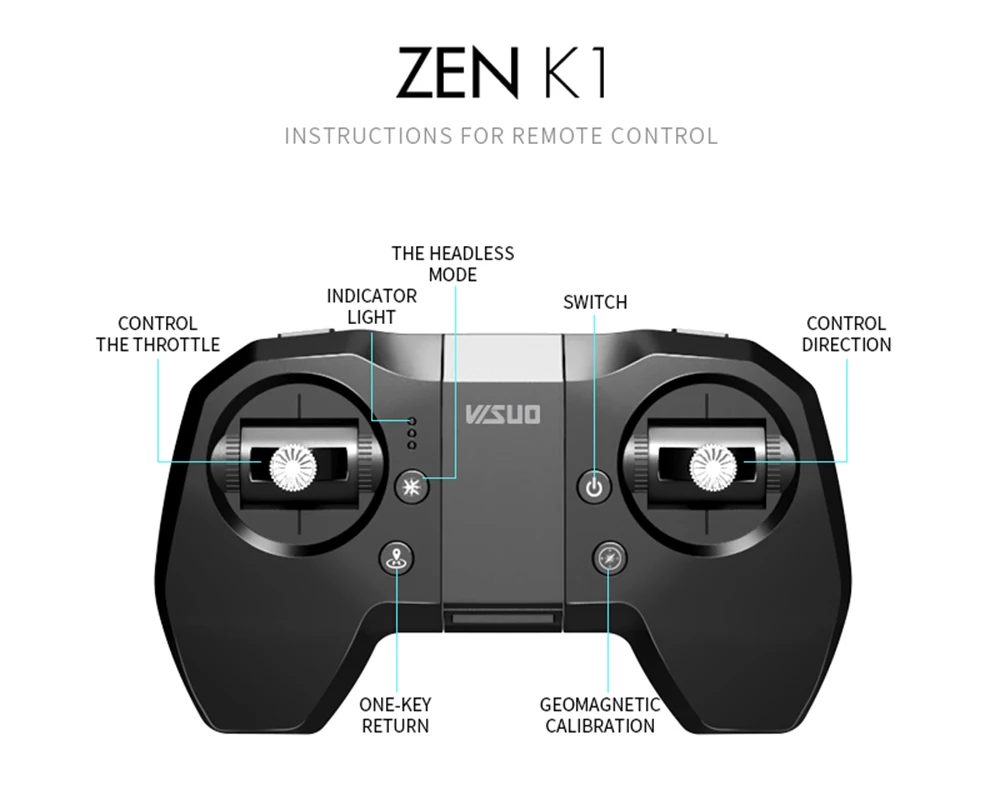 Visuo ZEN K1 gps Радиоуправляемый Дрон с 4K HD двойной камерой управление жестами 5G Wifi FPV Бесщеточный двигатель полёт 28 минут Дрон VS F11 B4W SG906