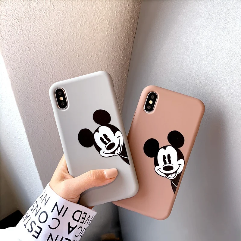 Buy Mickey Mouse Matte phone cases for iphone X XR XS