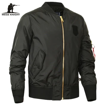 

Mege Brand Men Bomb Jacket Autumn Military Clothing Army Coat for Men Fashion Casual Bombers Windproof Male Pilot Jacket
