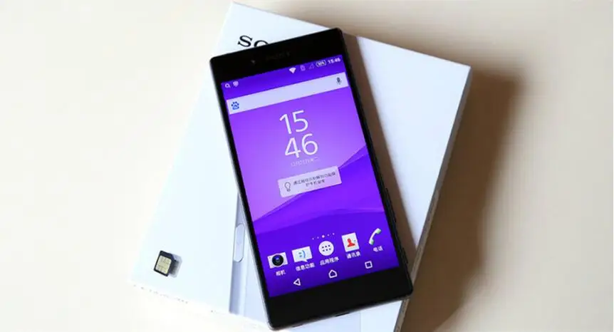 Телефон sony Xperia Z5 E6653, разблокированная оперативная память, 3 Гб ПЗУ, 32 ГБ, GSM WCDMA, 4G LTE, Android, четыре ядра, 5,2 дюймов, камера 23 МП