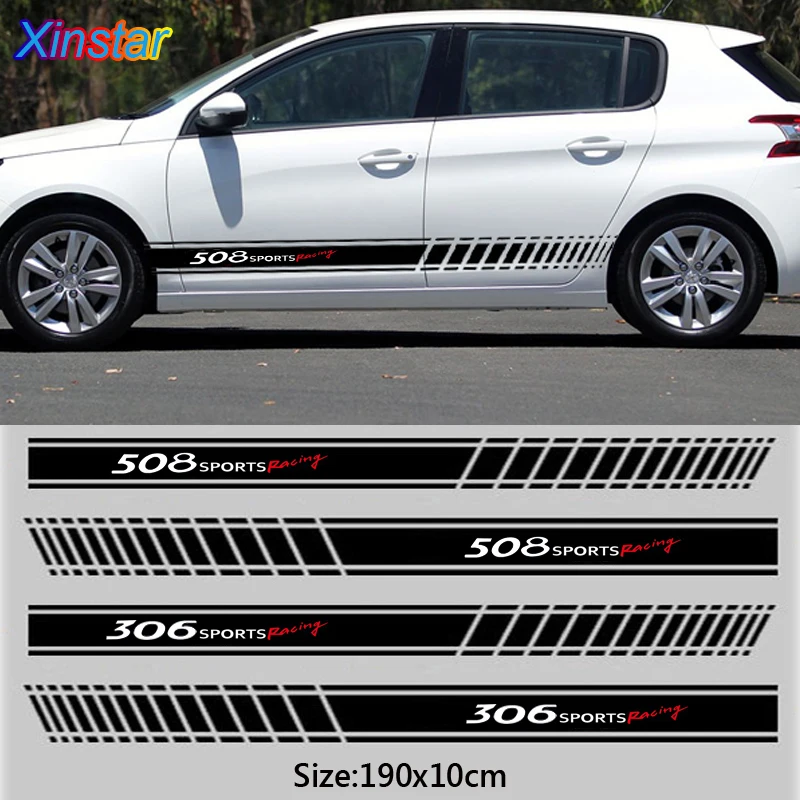 2 шт./лот Новинка kk боковые зеркала автомобиля стикер для peugeot 106 108 206 208 306 308 508 2008 3008 автомобильные аксессуары