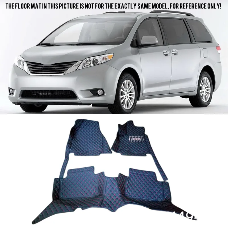 Для Toyota Sienna XL30 2011 2016 (2rd строк имеет 2 сиденья) Автомобильный Стайлинг