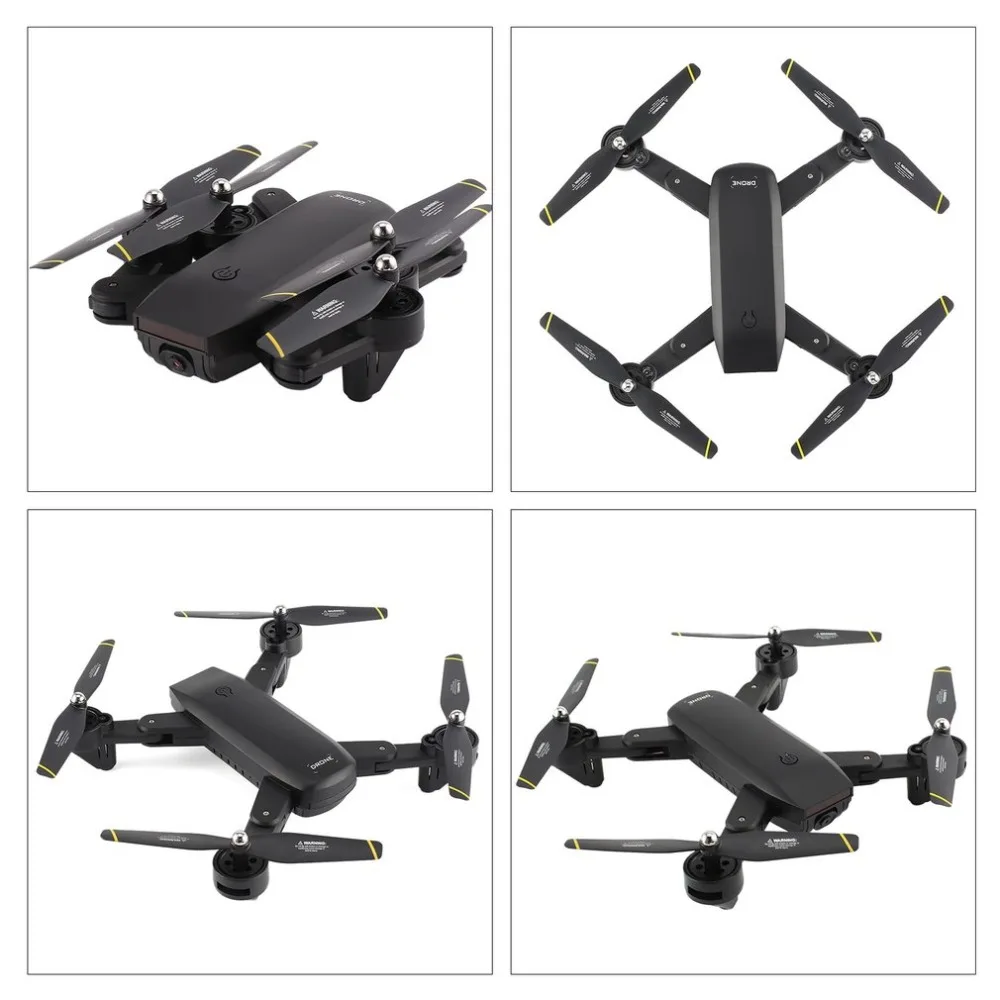 

Foldable Quadcopter 2.4G RC Drone with 720P HD Wifi FPV Camera Optical Flow Positioning Altitude Hold Headless Mode
