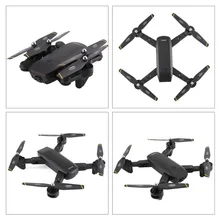 Foldable Quadcopter 2.4G RC Drone with 720P HD Wifi FPV Camera Optical Flow Positioning Altitude Hold Headless Mode
