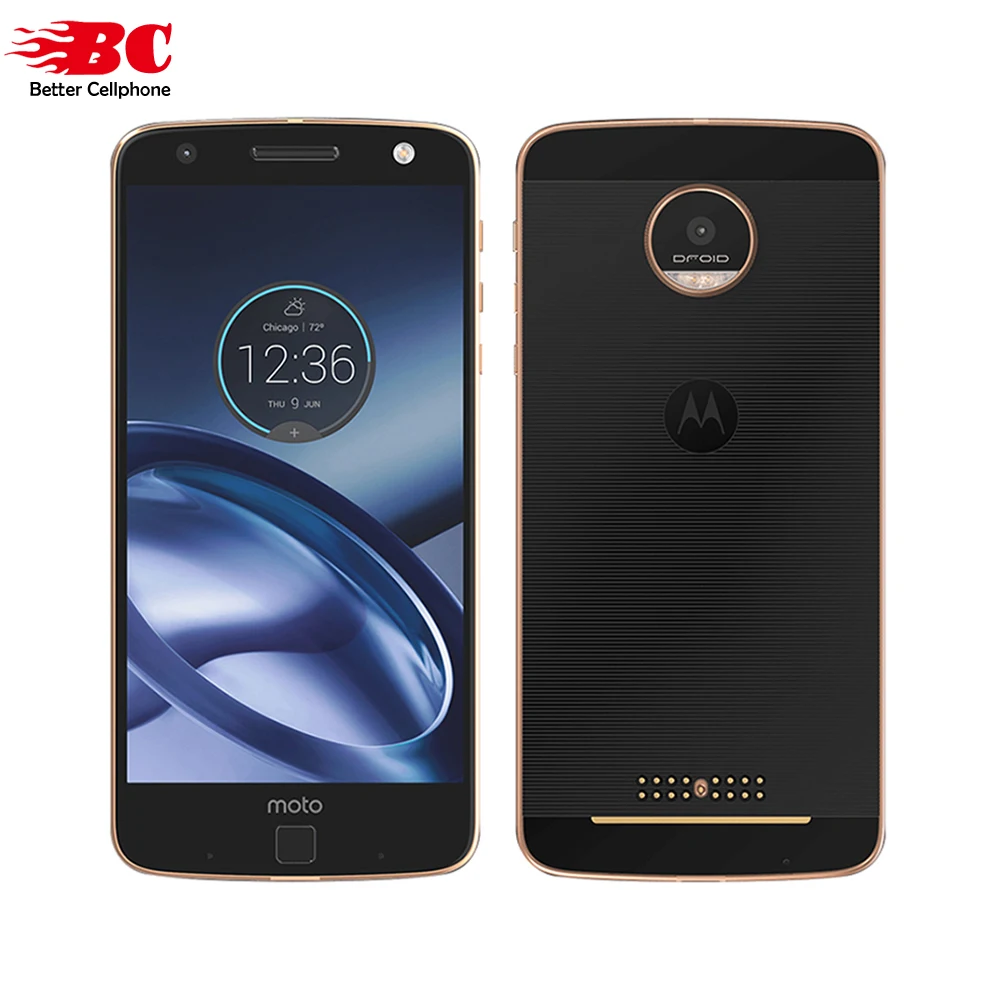 Оригинальный Motorola MOTO Z XT1650-05 отпечатков пальцев четырёхъядерный Snapdragon 820 Android 6,0 HD 2 К 5,5 дюймов 4 ГБ Оперативная память 64 ГБ Встроенная память