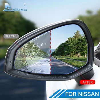 

Car Rearview Mirror Film Anti Fog Anti Glare for Nissan Sylphy Tiida Qashqai Altima X-Trail Bluebird Maxima Patrol NV200 Murano