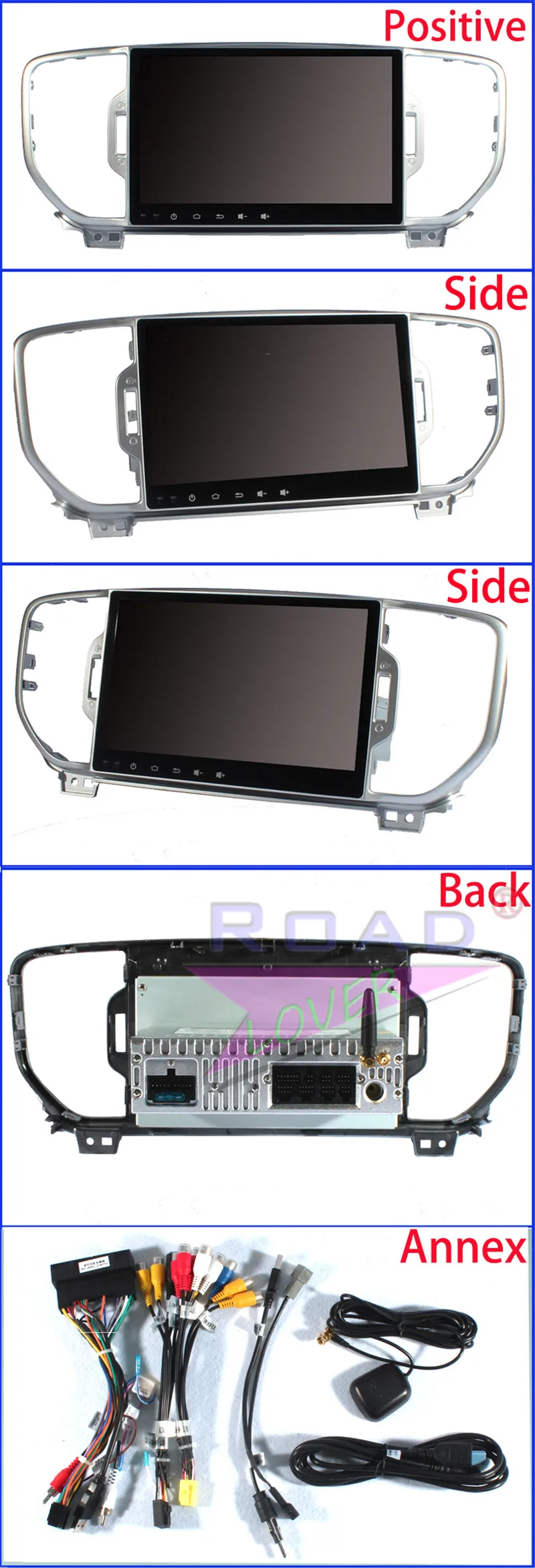 Best Roadlover Android 8.1 Car Multimedia Player Radio For KIA SportageR 2015 Stereo GPS Navigation Autoradio Magnitol 2 Din NO DVD 7