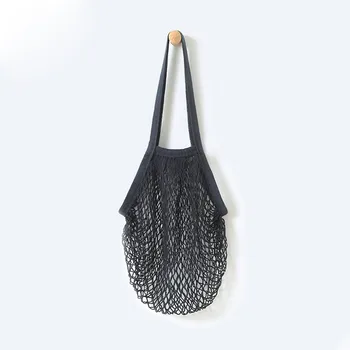 

recycle Shopping Bag 2019 New Mesh Net Turtle Bag Fruit String Storage Shopper Handbag Tote Mesh Woven Shopping Shoulder Bags29