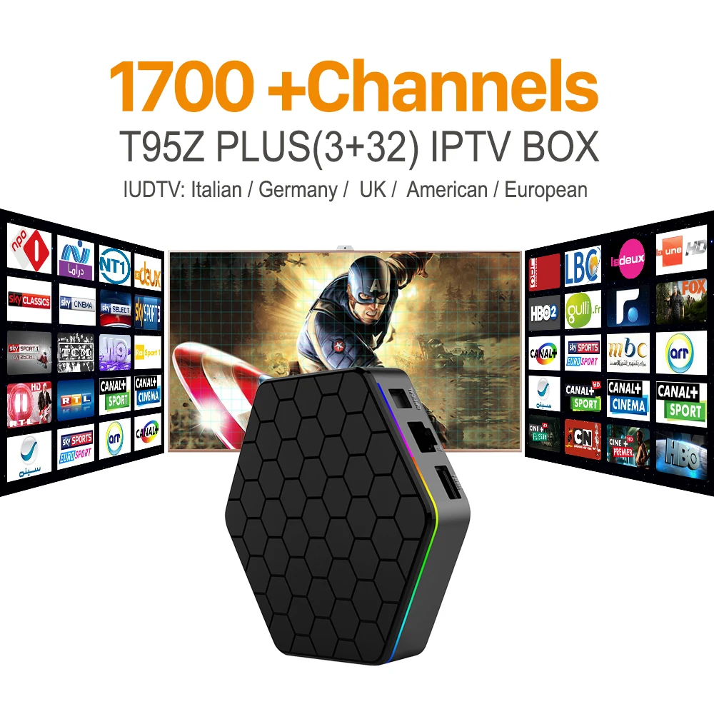 Zplus. IPTV channels.