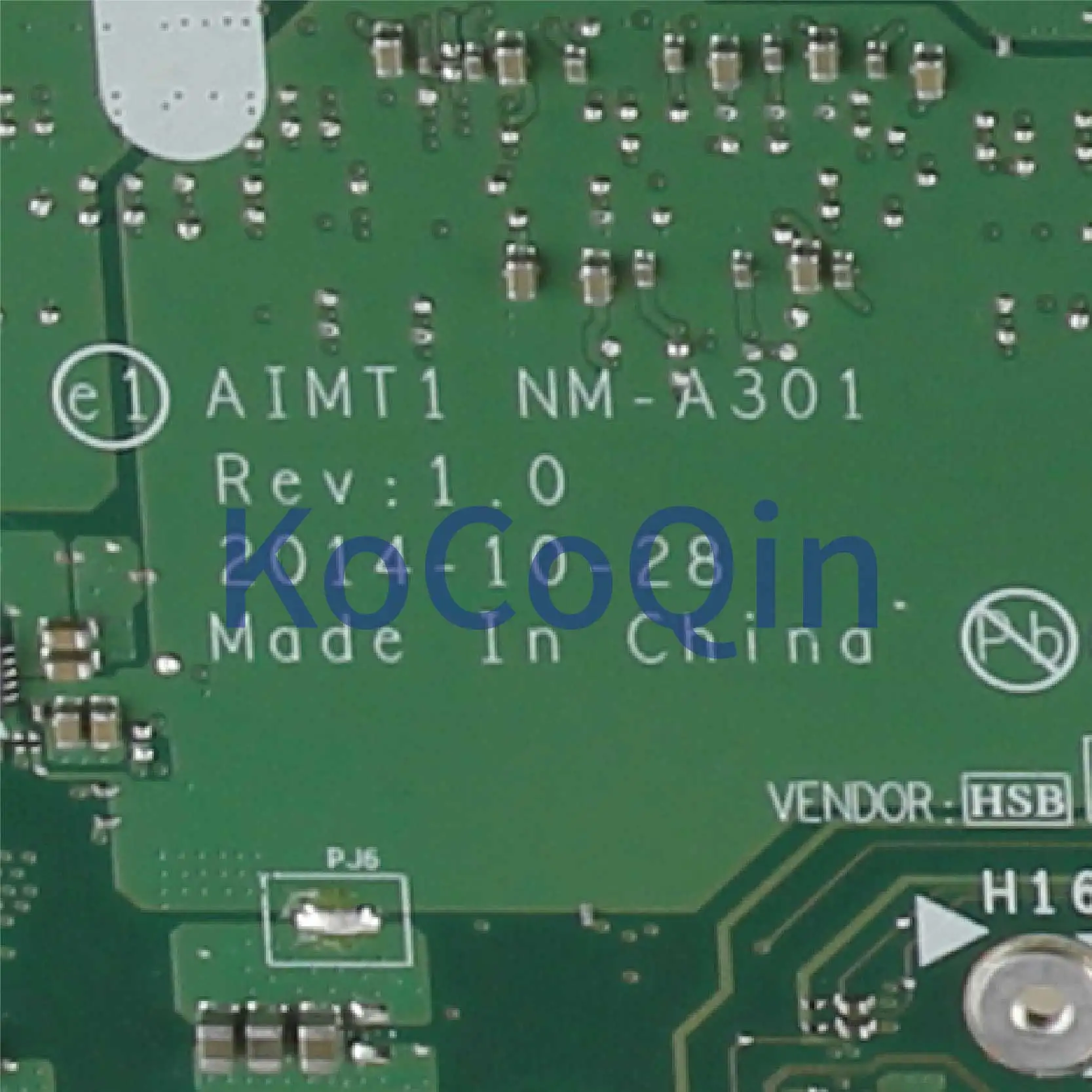 Finest  KoCoQin Laptop motherboard For LENOVO ThinkPad T450S I5-5300U 4G Mainboard AIMT1 NM-A301 00HT748