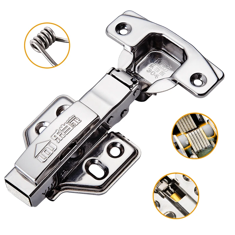 Buy 4pcs Hinge 304 stainless steel Hinges
