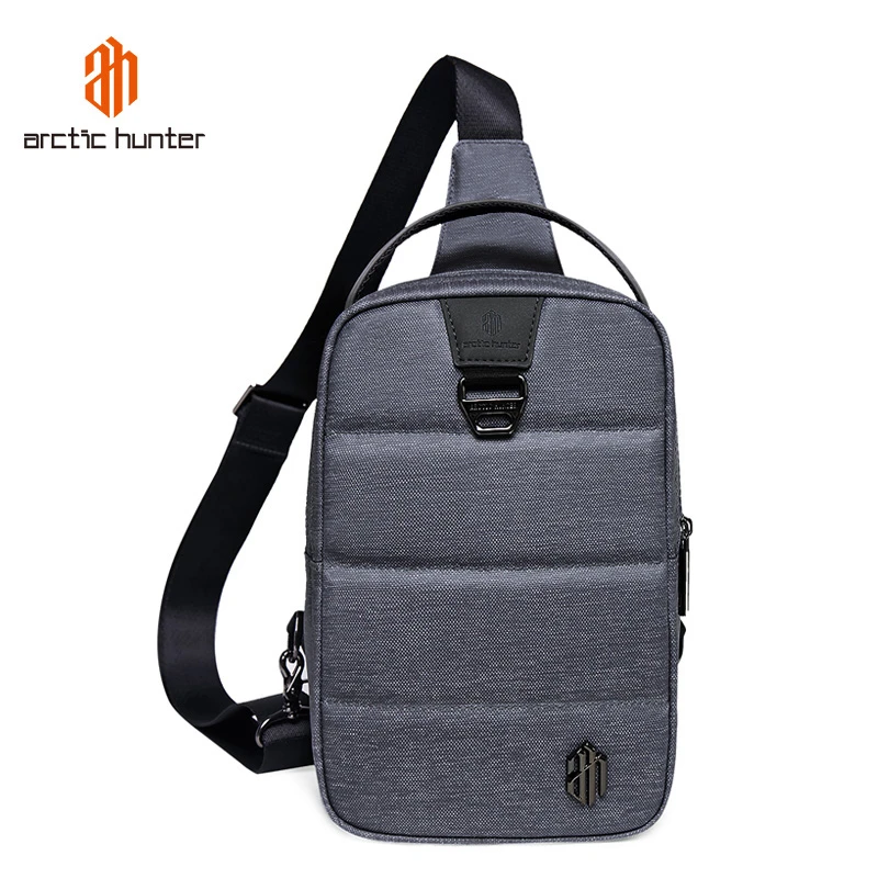 

ARCTIC HUNTER Crossbody Bag Male Men Shoulder Bags Fit For 7.9 inch Ipad Functional Waterproof Travel Chest Pack Handbag