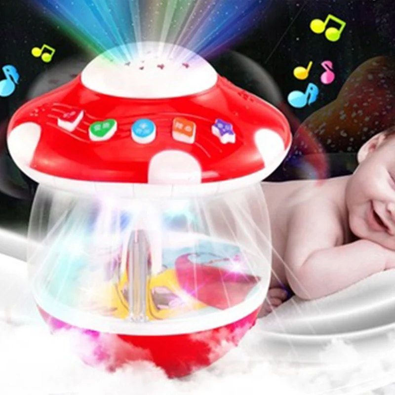 

1 Pc Colorful Electric Multi-functional Plastic Cartoon Projection Light Music Tumbler Baby Early Educational Toys Funny Games
