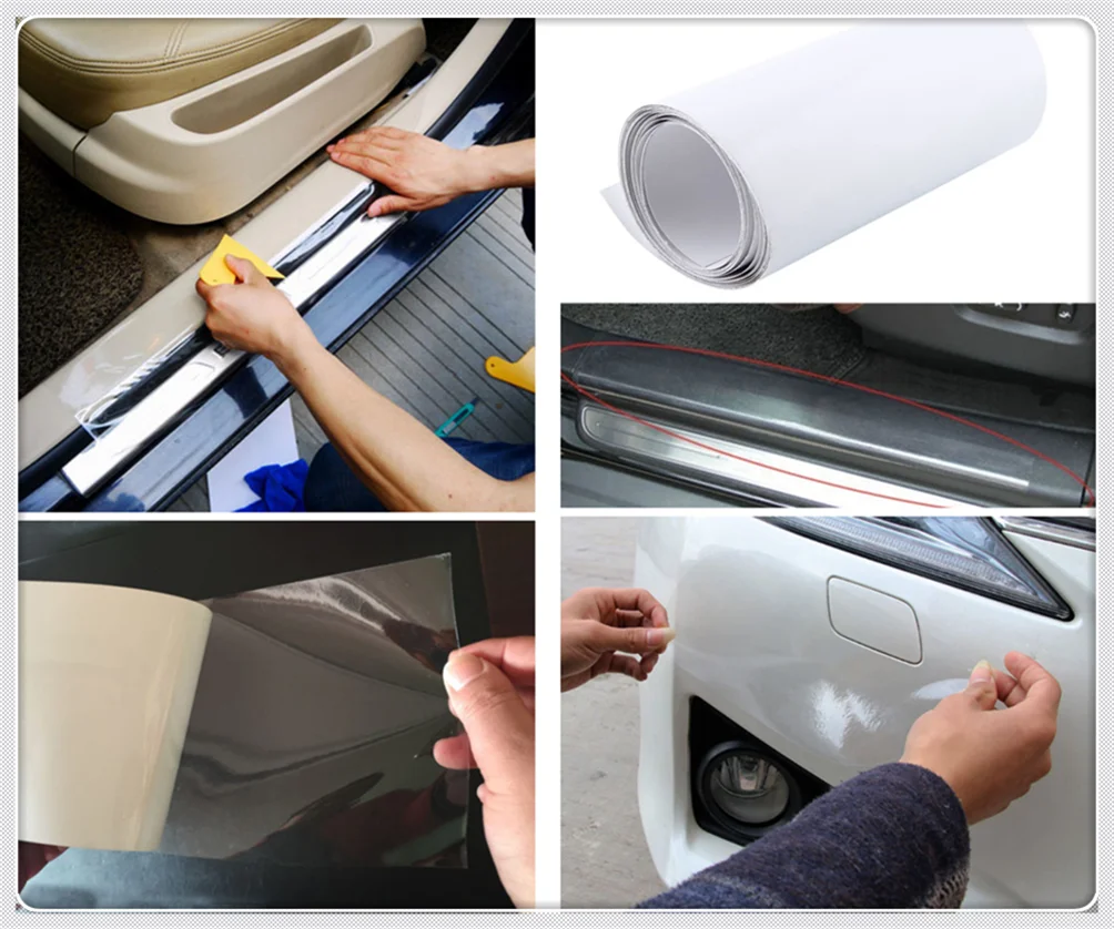 

car Accessories Sticker Bumper Paint Protective Film Model 2/ 3/ 8M for Kia Forte Ceed Stonic Stinger Rio Picanto Niro