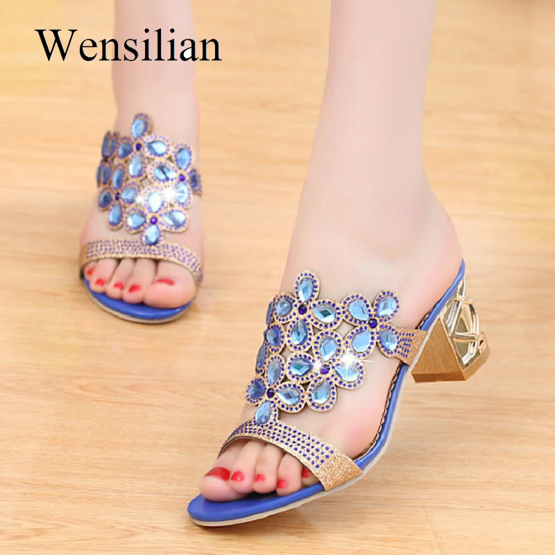 designer sandal heels