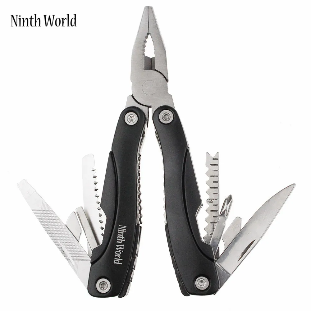 

Ninth World Brand New Multi Combination Plier Folding Multi Pliers Camping Tool With Outdoor Survival Knife Scissor Outil Snap