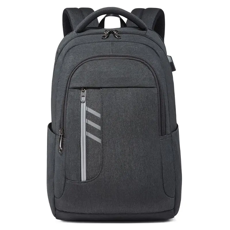 

Male Backpack Laptop Business Bags Travel Waterproof School Bag Anti-Theft College Bookbag With USB Charging Port Large Capacity